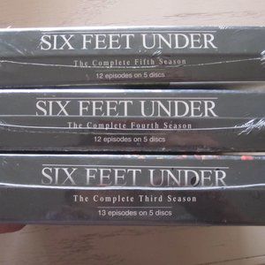 SALE!!! six feet under NIP season 3 4 5